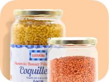 Pâtes, Riz, Conserves