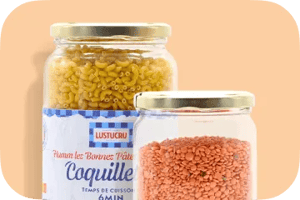 Pâtes, Riz, Conserves