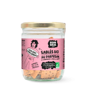 Sablé parmesan graine de chia ramdam
