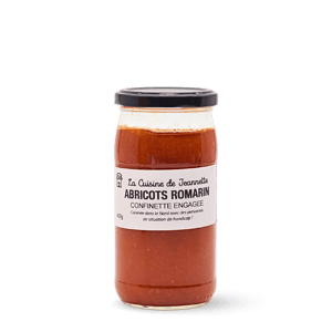 Confiture abricot romarin