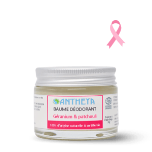 Baume déodorant Géranium & Patchouli peaux sensibles
