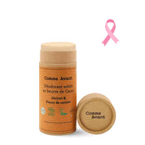 Déodorant en stick carton Abricot & Fleurs de cerisier