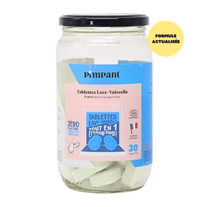 30 tablettes lave-vaisselle 3 en 1 - Formule Actualisée