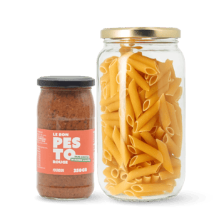Pack pâtes au pesto rouge