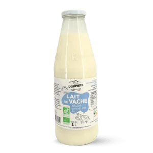 Lait demi-écrémé Bio