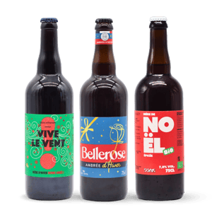 Pack Bellerose, Tandem et La Bonne Bière de Noël