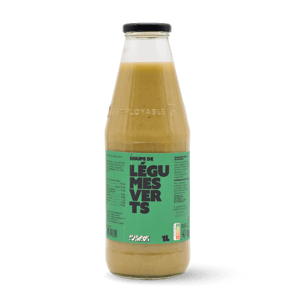 Soupe de légumes verts