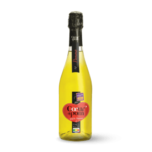 Jus de pomme pétillant