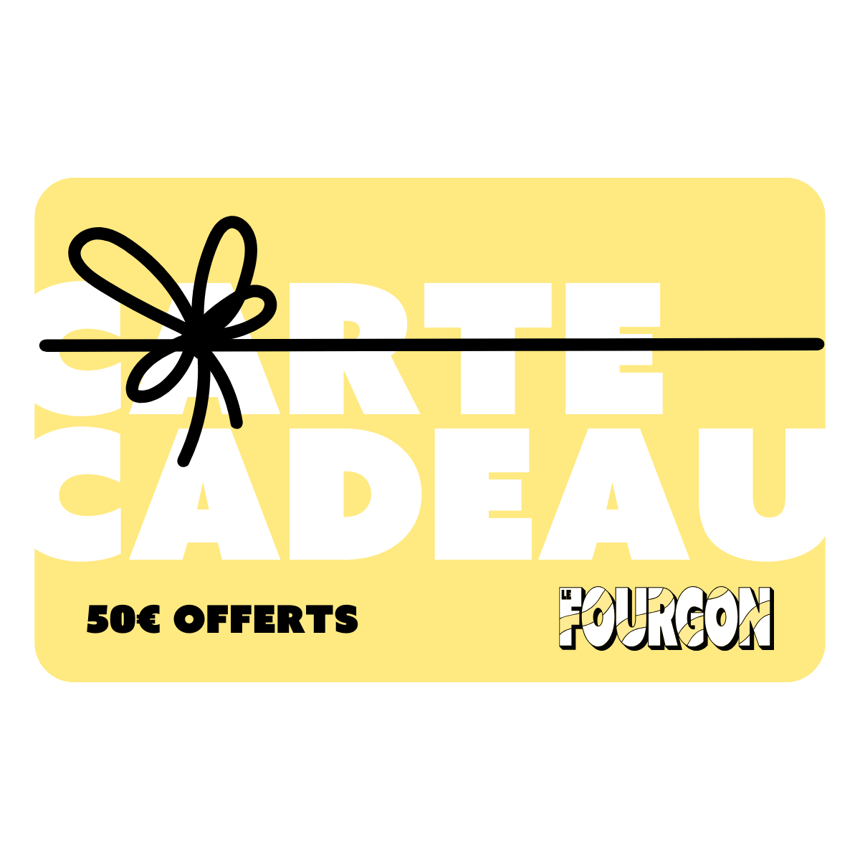 Carte cadeaux - 50€