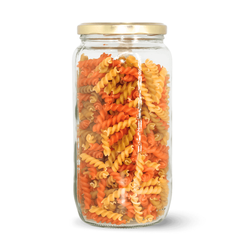 Fusilli tricolore
