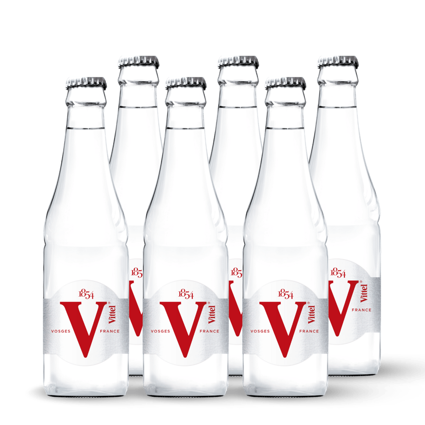 Vittel Eau plate
