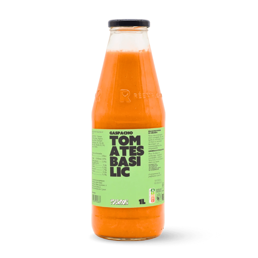 Gaspacho Tomates Basilic