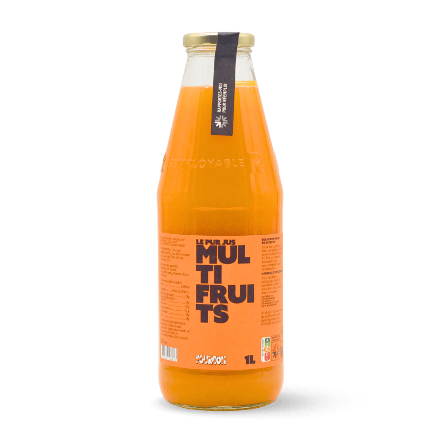 Pur Jus Multifruits (Pomme, Ananas, Passion)