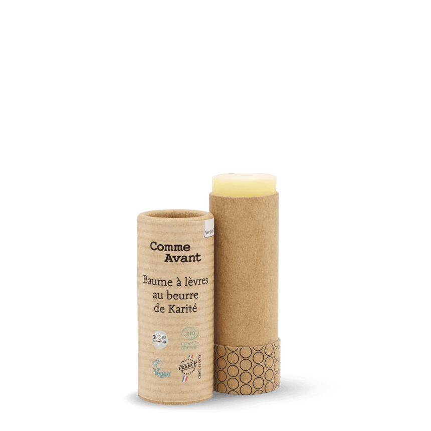 Baume à lèvres en stick carton au beurre de karité