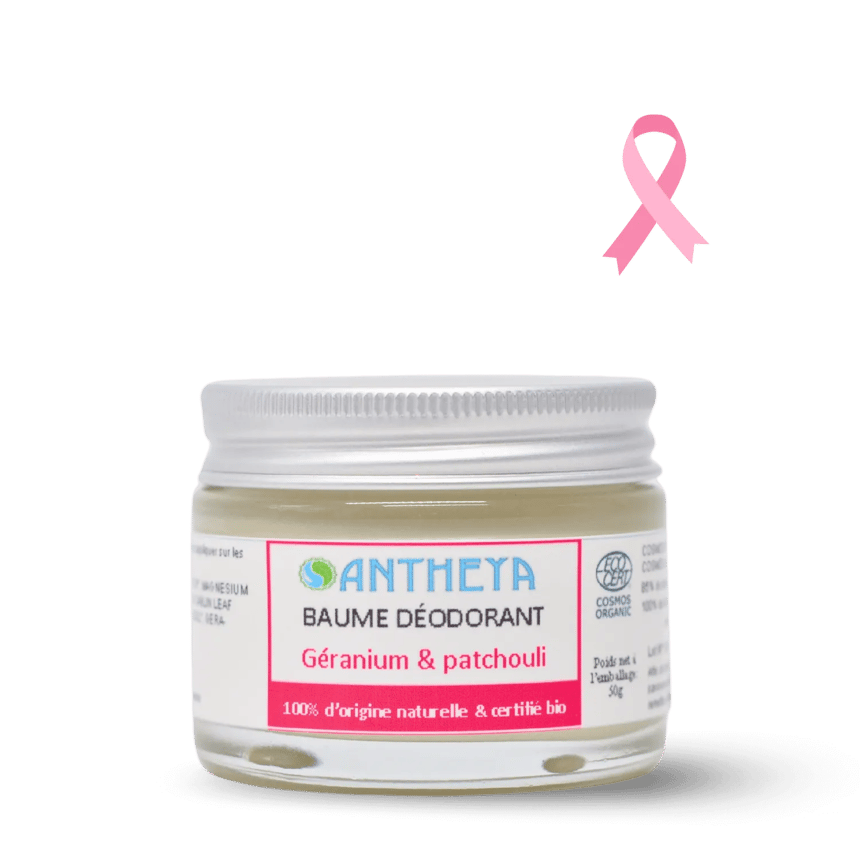 Baume déodorant Géranium & Patchouli peaux sensibles
