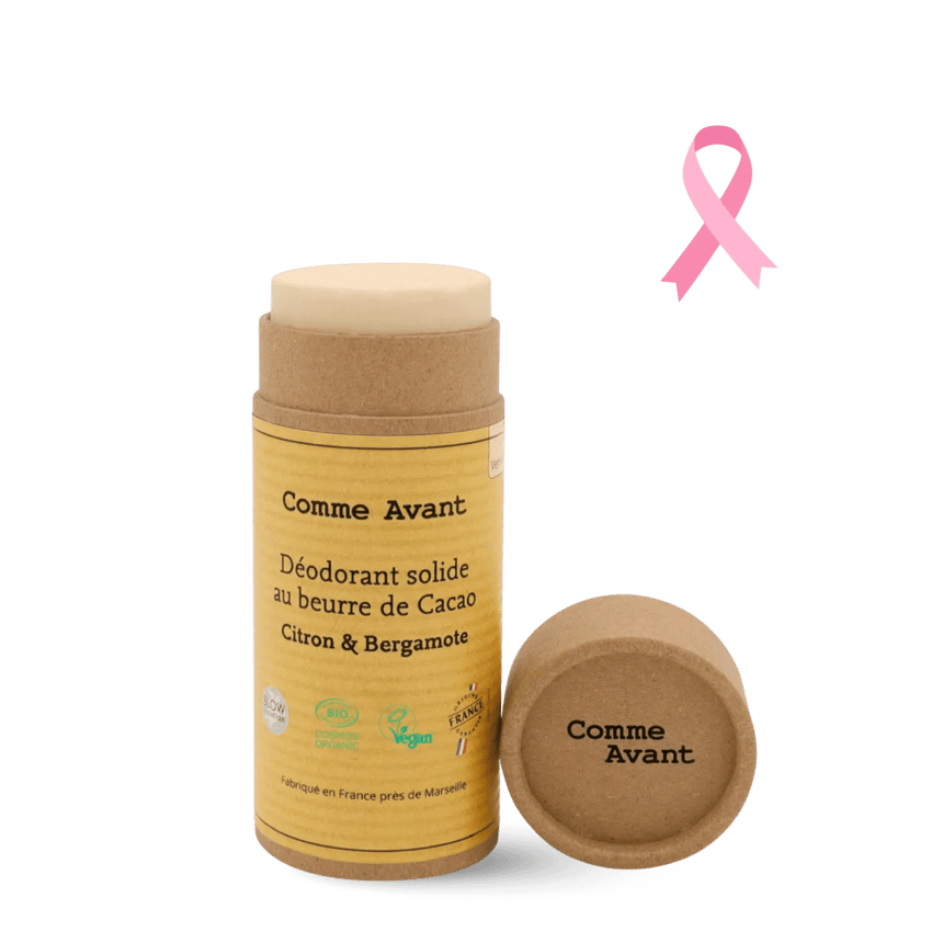 Déodorant en stick carton Citron & Bergamote