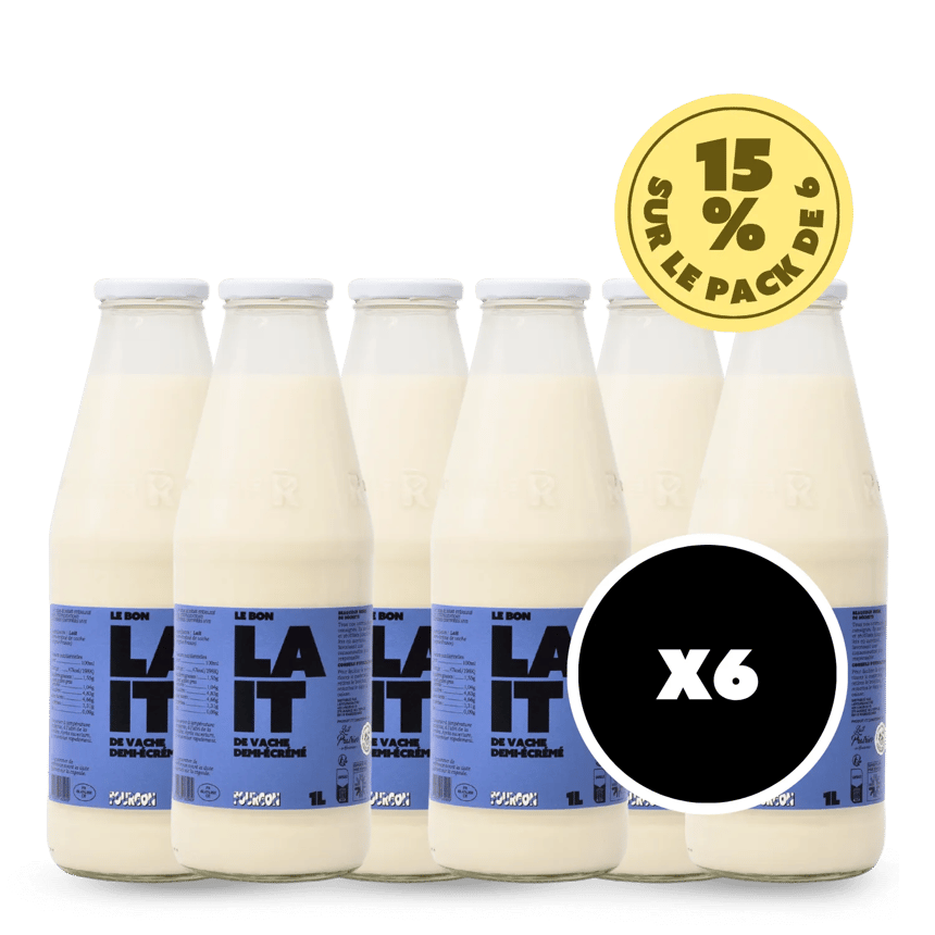 Pack Lait Demi-écrémé