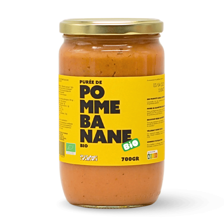 Compote pomme banane