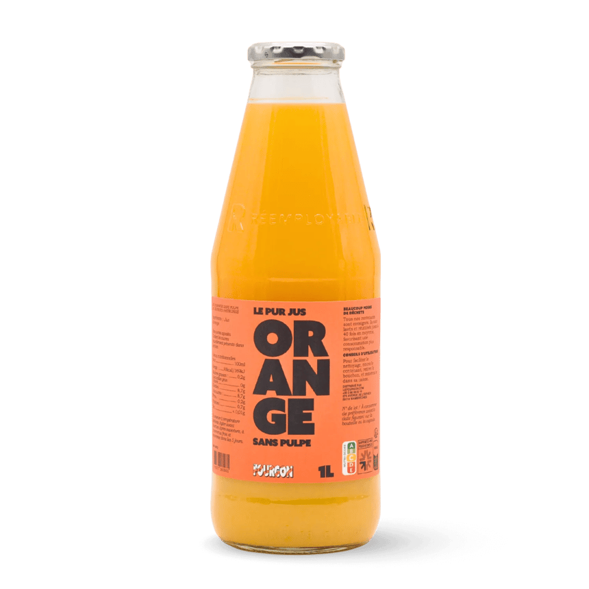 Pur jus d'orange JDLO