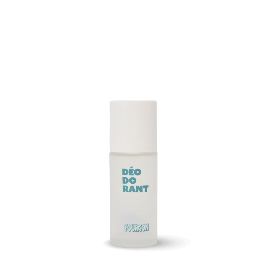 Flacon roll-on vide & rechargeable en verre pour déodorant