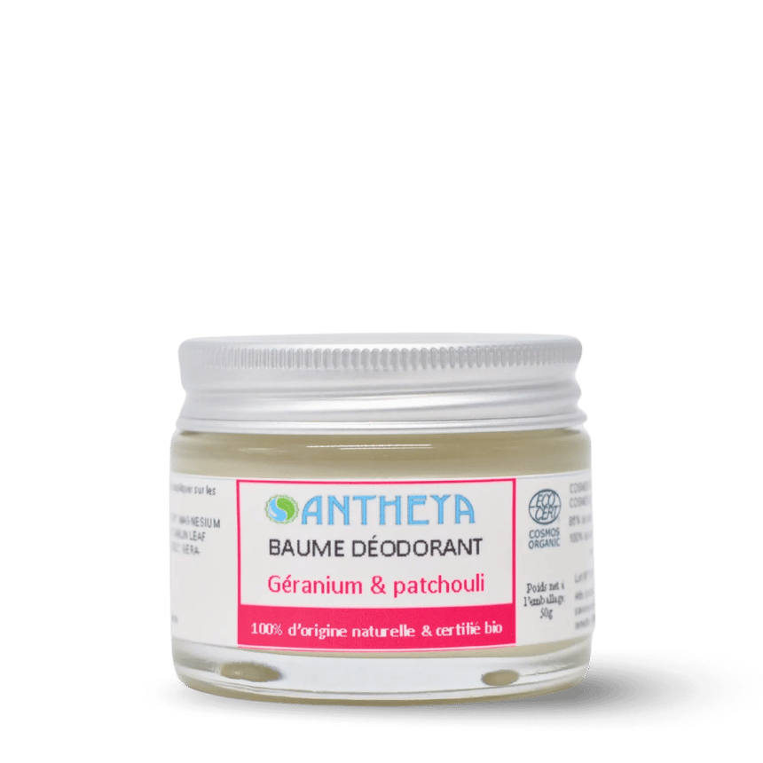 Baume déodorant Géranium & Patchouli peaux sensibles