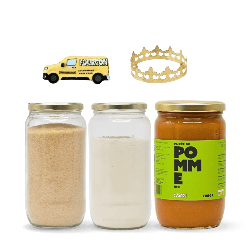 Pack galette des rois à la pomme