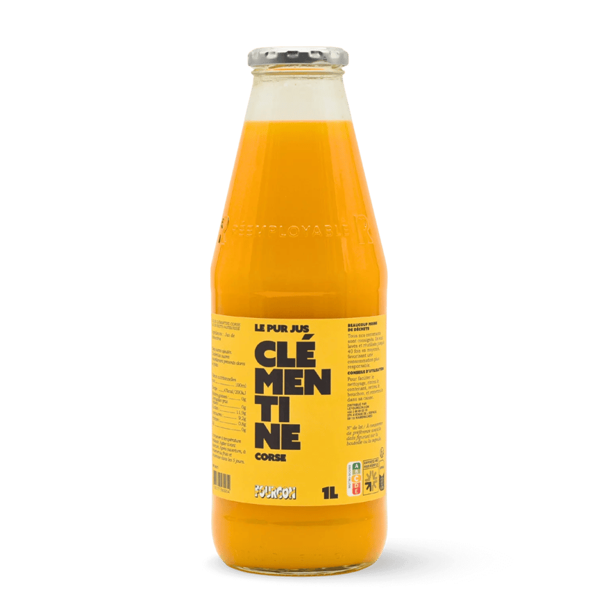 Pur jus de clémentine de Corse