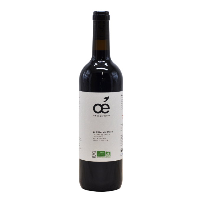 Le Côtes du Rhône Rouge Bio AOC Oé