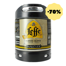 Fut Leffe Blonde 6,6% DDM Juin 21 -70%
