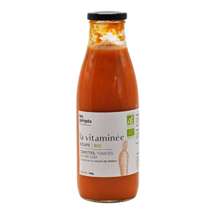 Soupe La Vitaminée Bio Les Pimpés