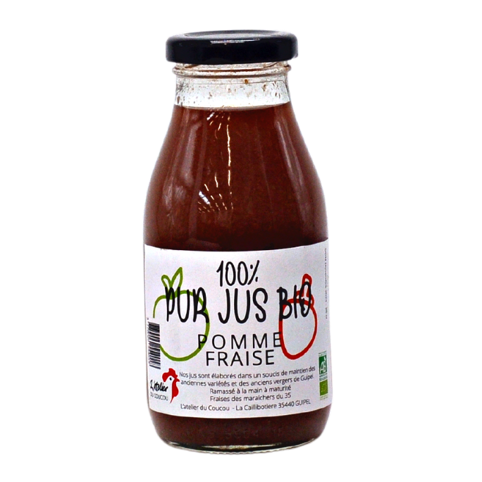 Jus de Pomme Fraise