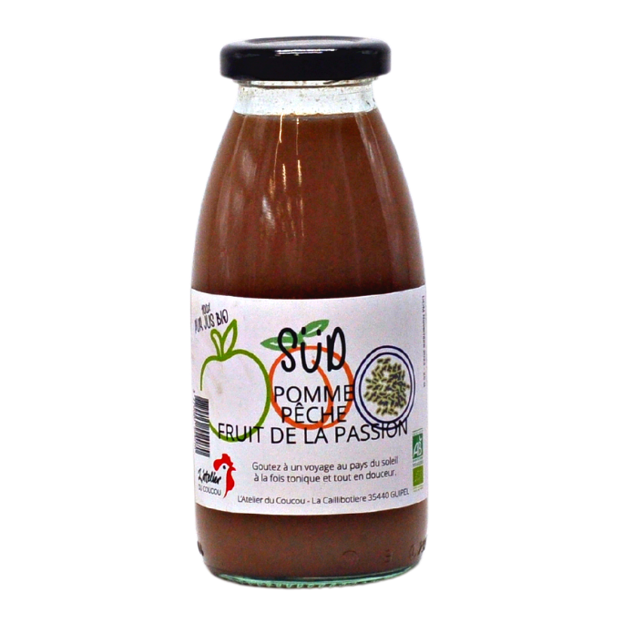 Jus de Pomme Pêche Passion