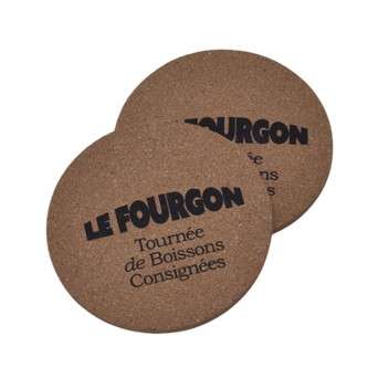 Sous bock en liège made in France