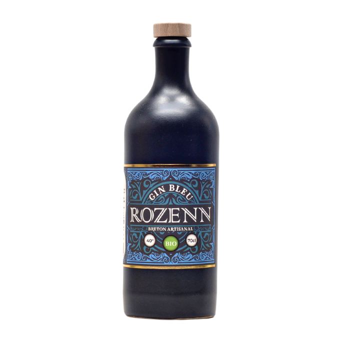 Gin bleu Breton Bio ROZENN
