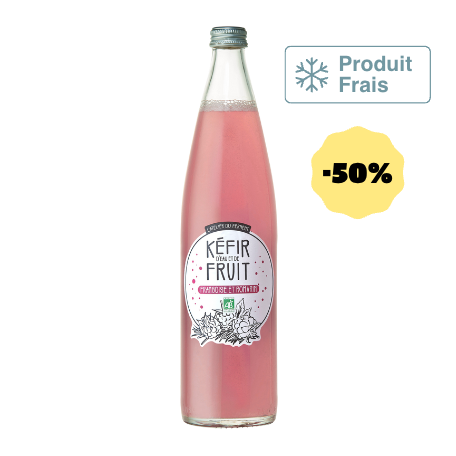 Kéfir Framboise Romarin L'Atelier du Ferment DDM 08/01 -50%