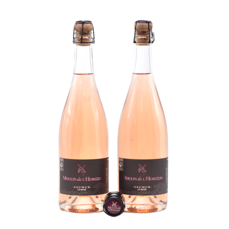 Pack 2 Saumur Rosé Brut + 1 bouchon offert