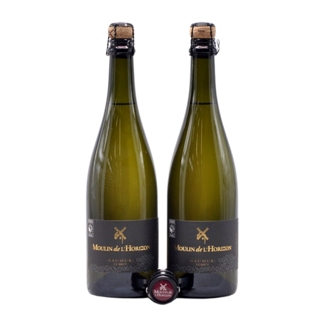 Pack 2 Saumur Blanc Brut + 1 bouchon offert