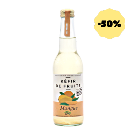 Kéfir Mangue Bio Les Fékirs DDM dépassée 27/03/23 -50%