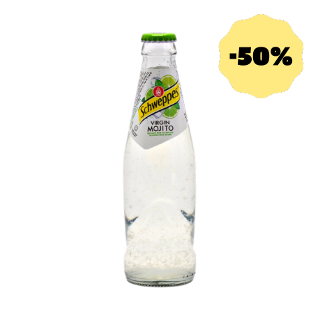 Schweppes mojito DDM dépassée 23/06/23 -50%