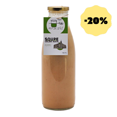Soupe Céleri Rave pomme DDM Courte 30/04 -20%