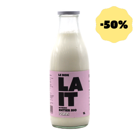 Lait de Brebis Bio - 50% DDM 28/07/23