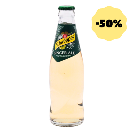 Schweppes Ginger Ale DDM 20/07/23 -50%