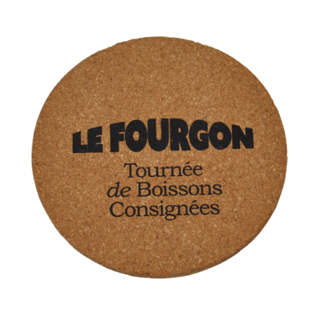 1 Sous bock en liège made in France