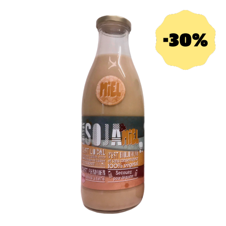 lait soja & miel DLC 15/12 -30%