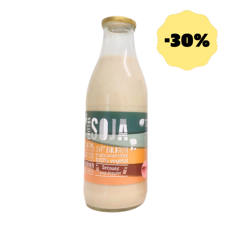 Lait de soja DLC 15/12/23 -30%