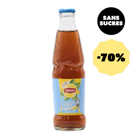 Lipton Citron Zéro 25cl DDM dépassée 01/01/2024 -70%