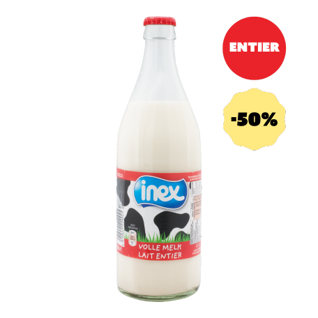Lait entier DDM 22/01 -50%