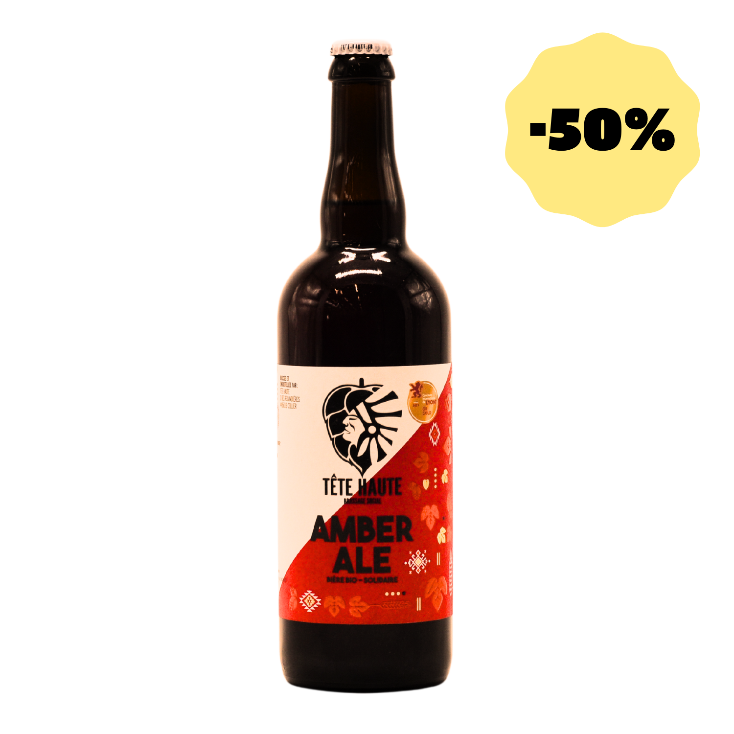 Tête Haute Amber Ale Destockage -50%