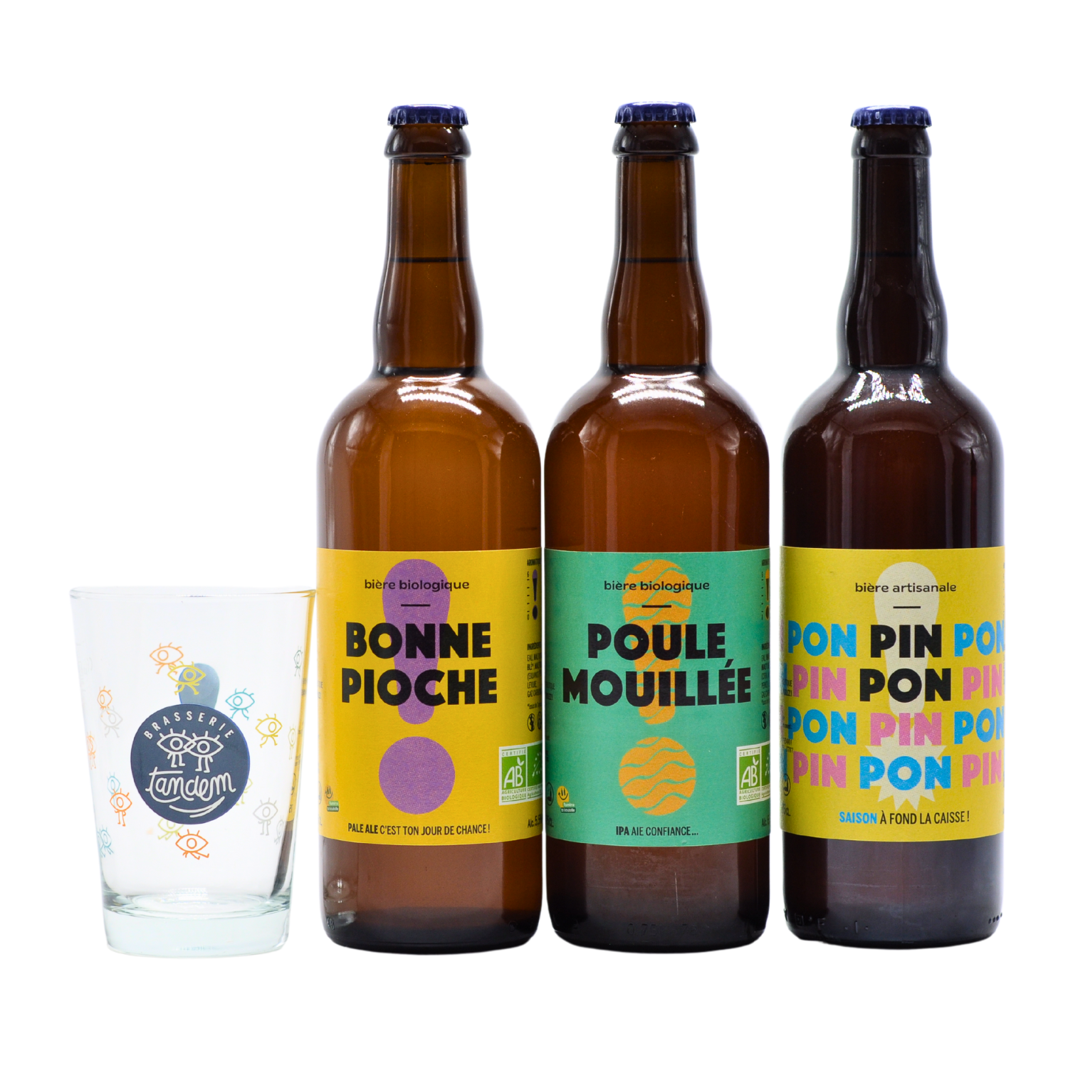 Pack Brasserie Tandem + Verre Offert