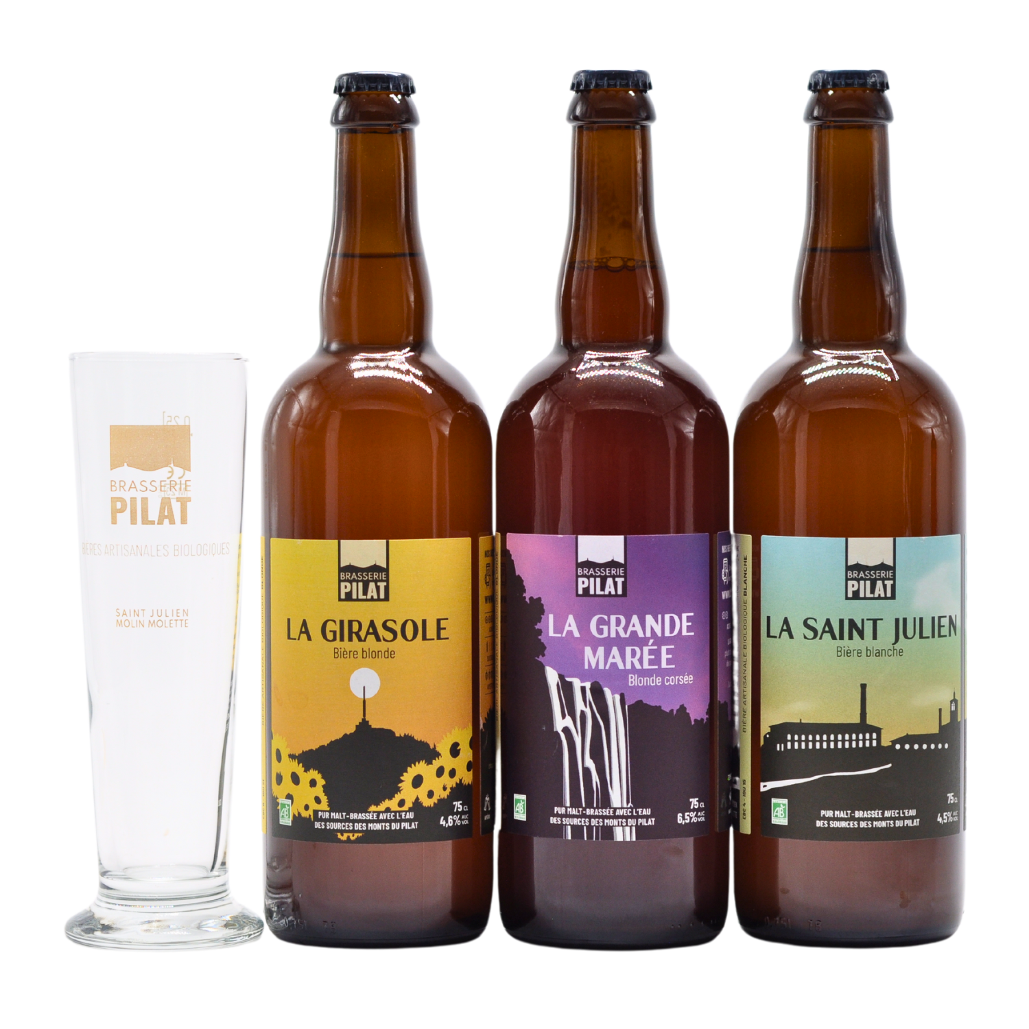 Pack Brasserie du Pilat + Verre Offert